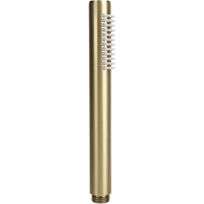 Handbrause Für Das Badezimmer, Runde Duschbrause Aus Massivem Kupfer, G1/2, Hochdruck-duschbrause Für Badezimmerzubehör (gold)