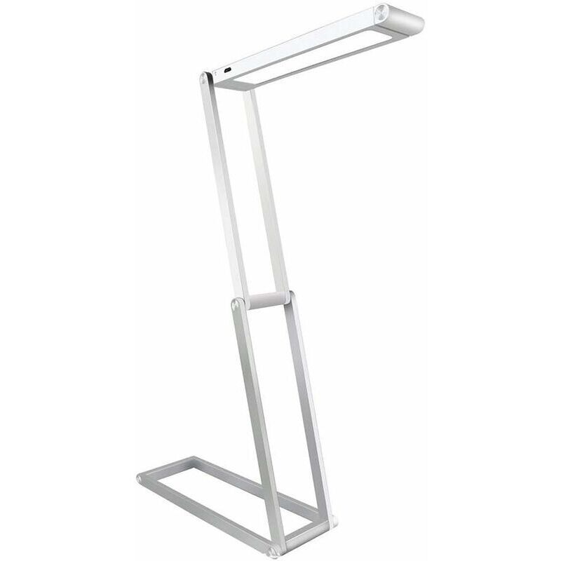 Kreative Tischleuchte Aus Aluminium, Schlicht, Tragbar, Faltbar, Wiederaufladbare Led, Dimmbare Schreibtischlampe, Leselampe, Nachtlicht, Geschenklampe (gold, Marke: Zedaro)