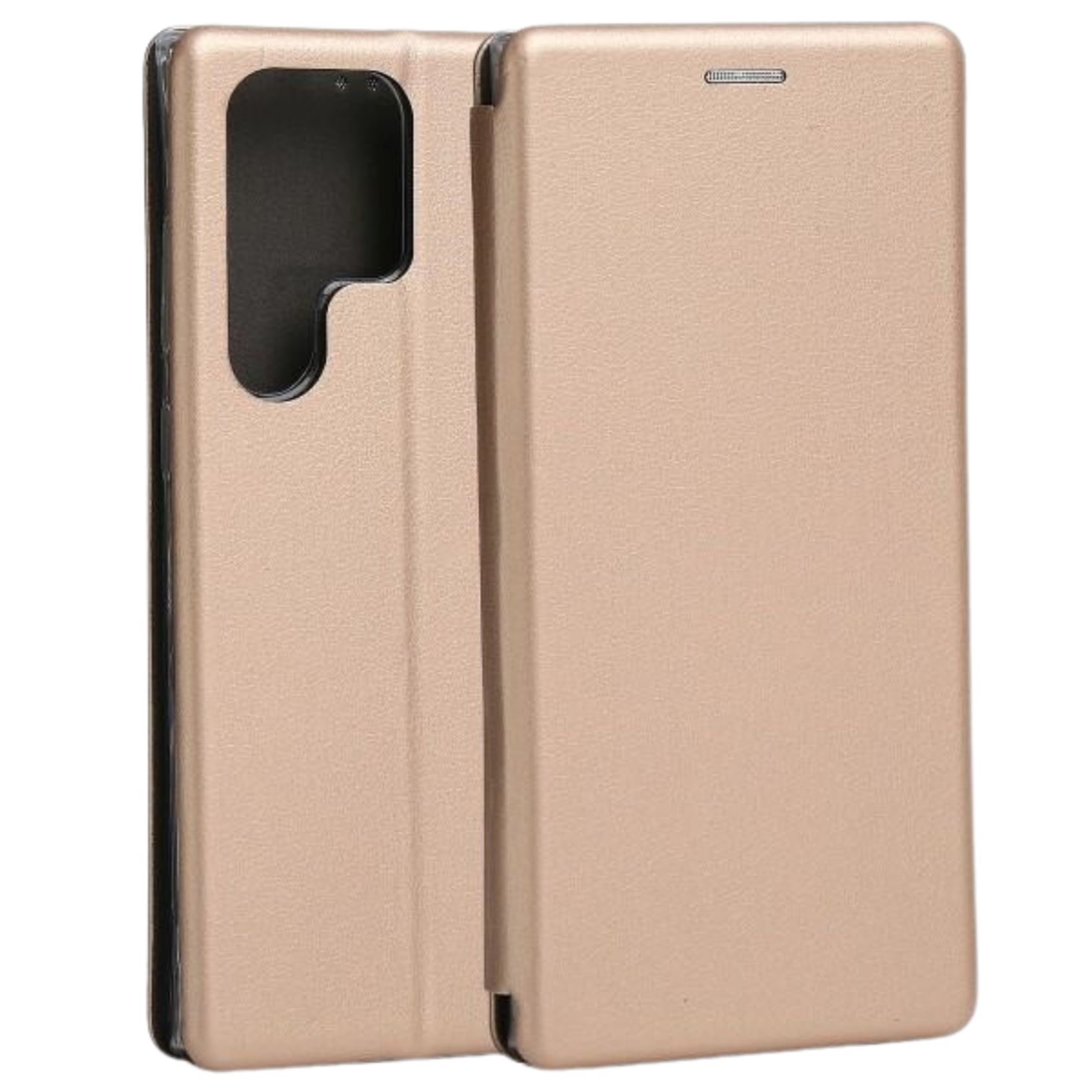 Beline Magnetische Buchhülle Für Samsung S23 Ultra S918 Gold