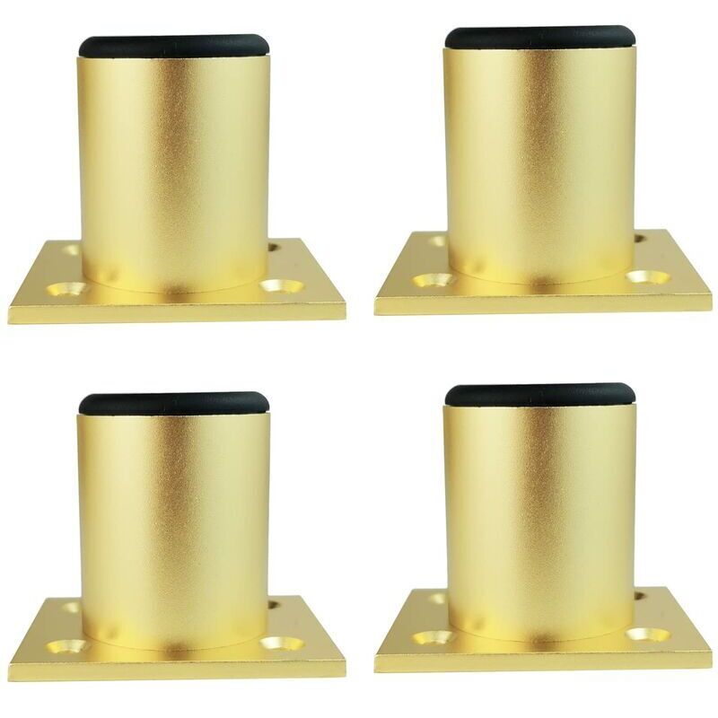 Möbelbeine Aus Aluminiumlegierung, Schrankbeine, Metallbeine Für Küchen- Und Sofatische, Höhe 100 Mm, Gold