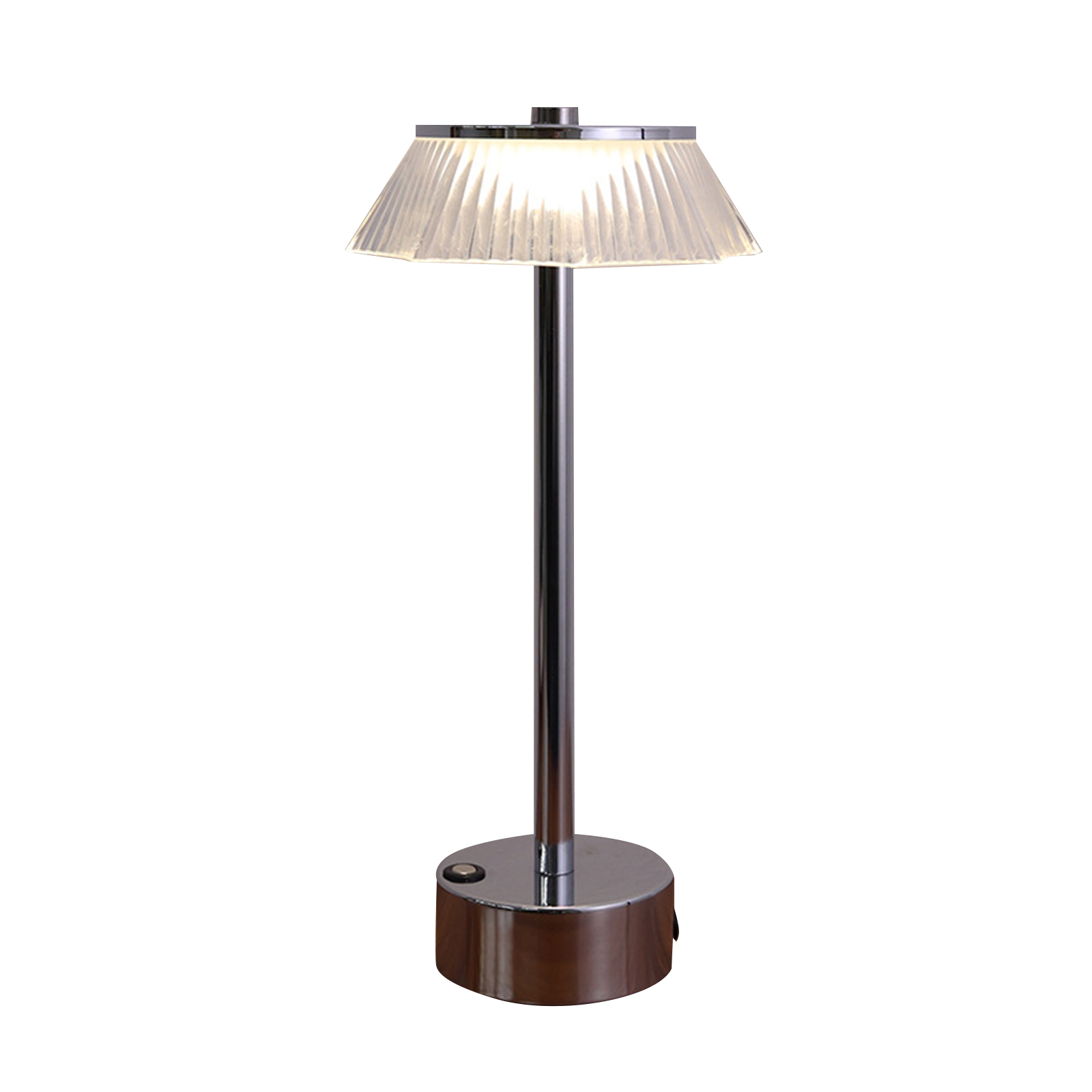 Wiederaufladbare Led-tischleuchte, Modernes Und Minimalistisches Nachtlicht, Dreistufiger Helligkeitsschalter Mit Touch-funktion, Augenschonende Nachttischlampe