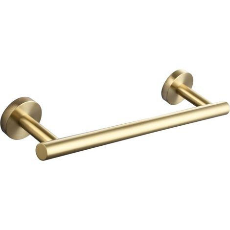 30 Cm Lange Küchenhandtuchstange In Gebürstetem Gold, Wandmontierter Badezimmerhandtuchhalter, Edelstahl Zvd