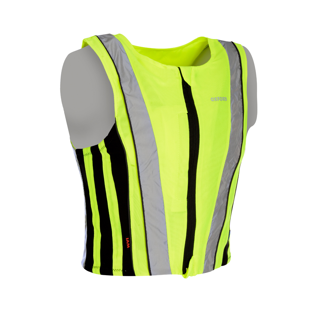 Top Active Oxford Schutzweste, Fluoreszierend Gelb, Größe L