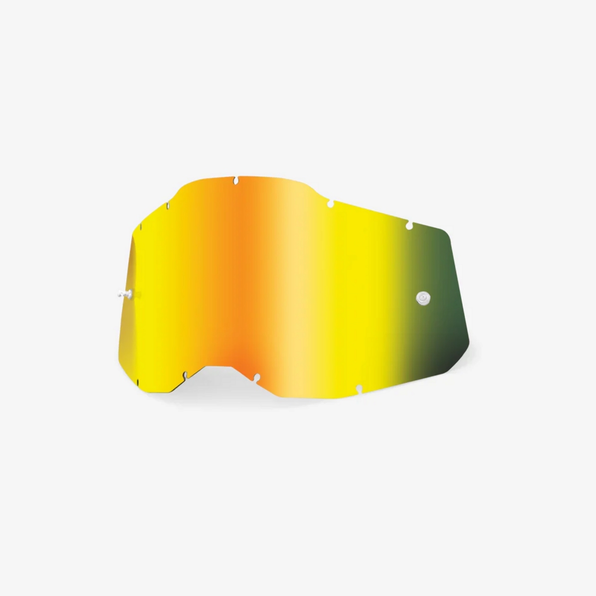 100 % Ac2/st2 Jugend-ersatzglas – Verspiegelt, Goldfarben – Glas/glas Für Accuri 2/strata 2 Kinder-skibrillen (einzelgröße), Verspiegelt, Goldfarben