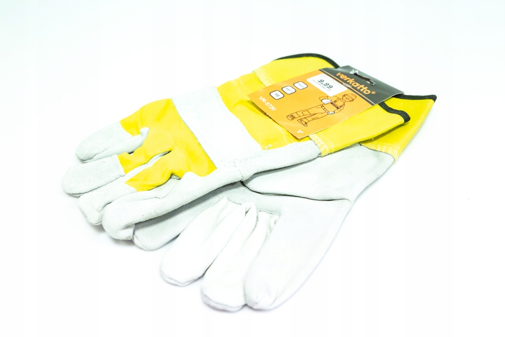 Lederschutzhandschuhe Gelb 10/xl