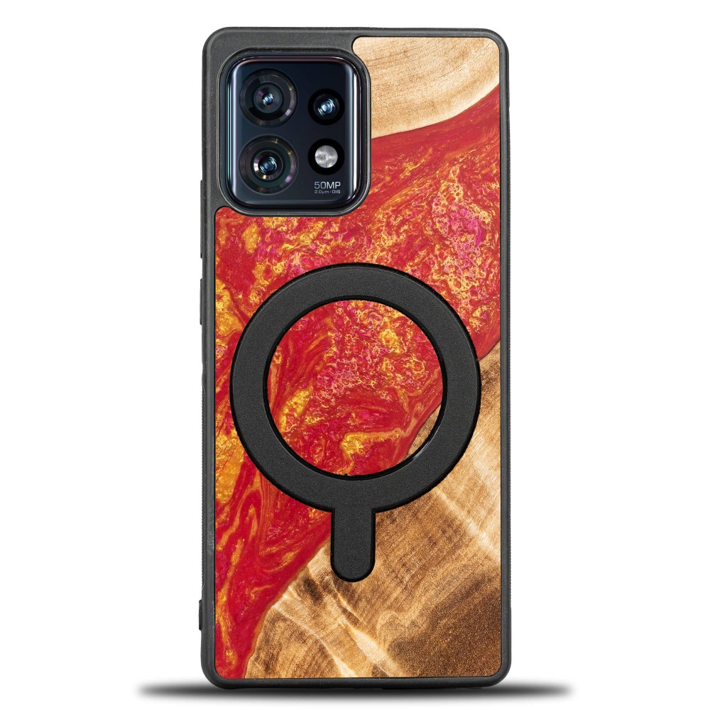 Bewood Unique Schutzhülle Für Motorola Edge 40 Pro – Neons – Paris Mit Magsafe
