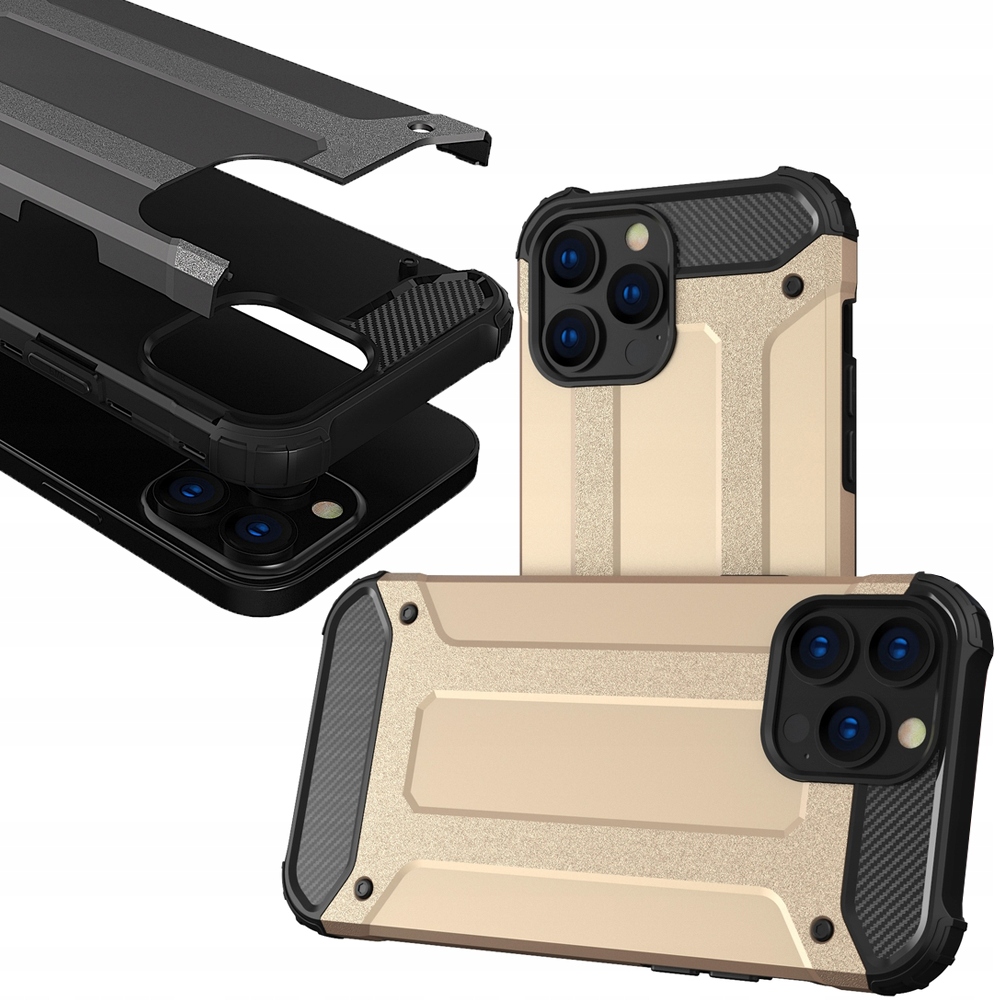 Hybrid Armor Iphone 13 Pro Max Gold Armor Hybrid Hülle