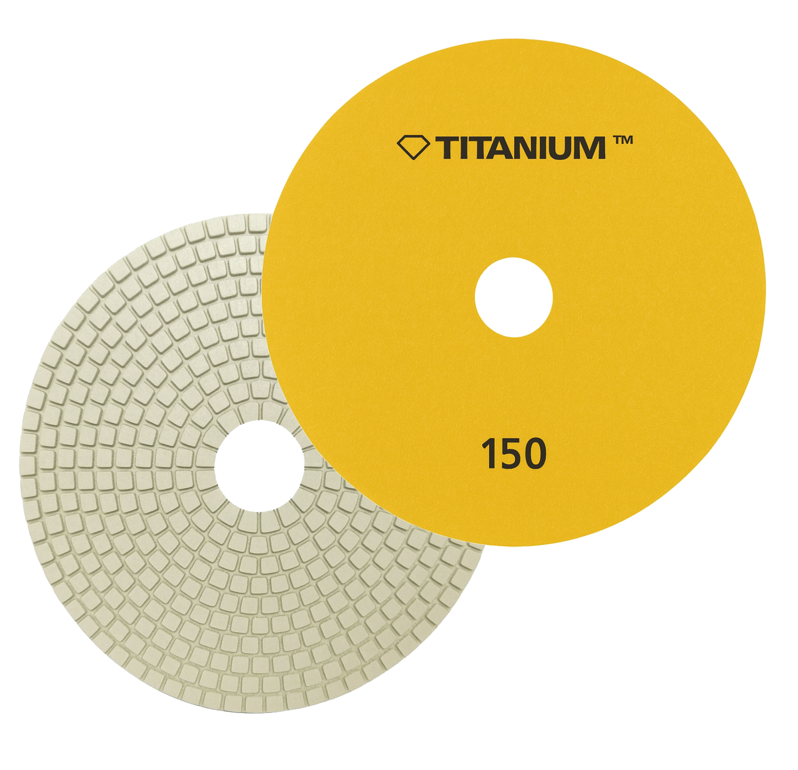 Diamantpolierscheibe Zum Schleifen Von Porzellanfliesen, 150 Mm, Gr150, Titan