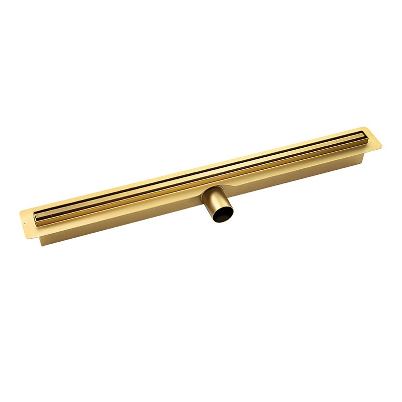 Lineare Entwässerung 90 Cm Gold Slim