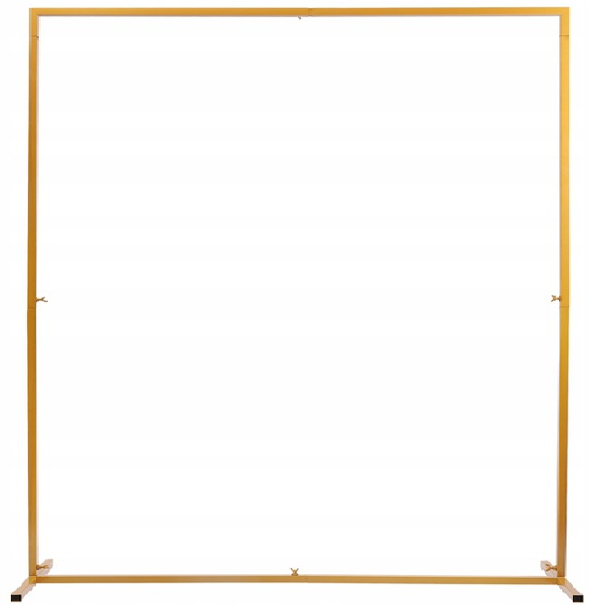 Torrahmenständer Metall Gold 2,5 X 2,5 M