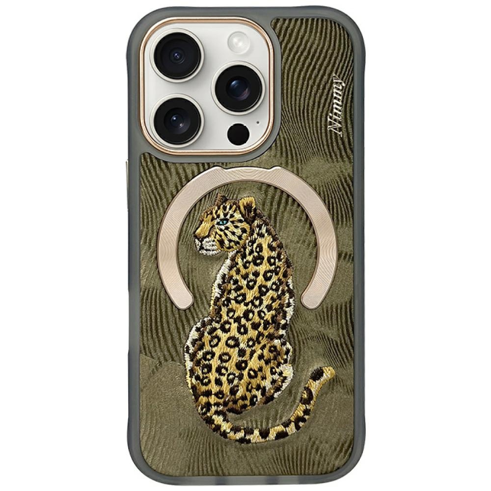 Nimmy Magnetische Fantasy-tier-magsafe-hülle Für Iphone 16 Pro, Gold