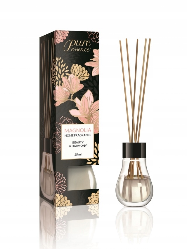 Pure Essence Magnolia 25 Ml Aroma-diffusor Mit Duftstäbchen