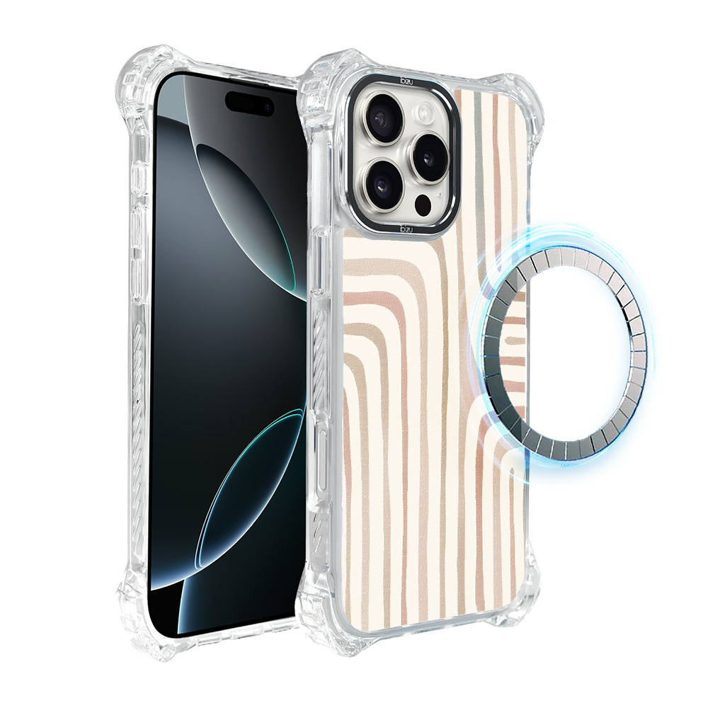 Iphone 16 Pro Max Ibizu Dropguard Ultra Hülle Mit Magsafe, Boho, Sand Maze