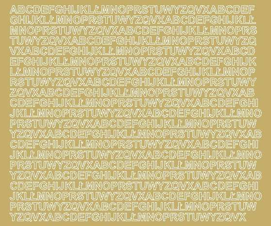 Selbstklebende Buchstabenaufkleber, 7 Mm, Mattgold