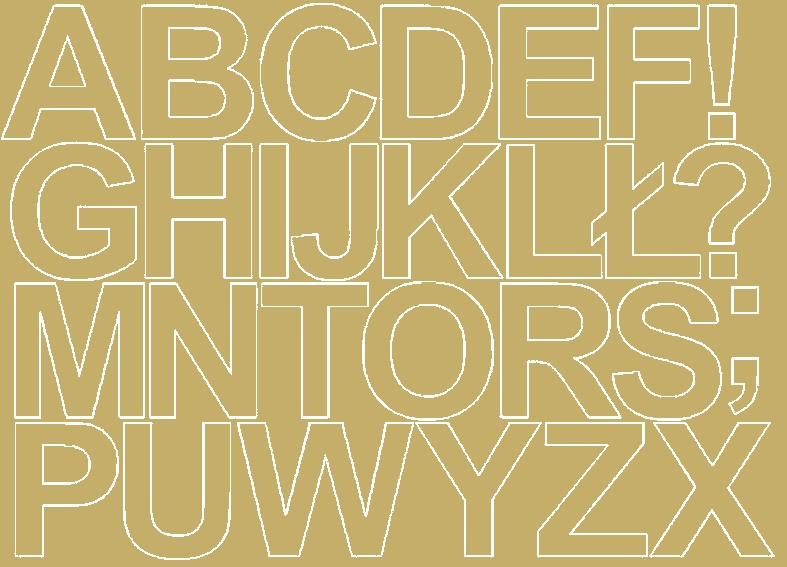 Selbstklebende Buchstabenaufkleber, 8 Cm, Goldfarben Mit Glanz