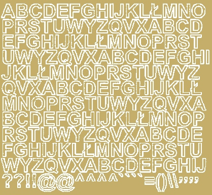 Selbstklebende Buchstabenaufkleber, 1,5 Cm, Goldglänzend