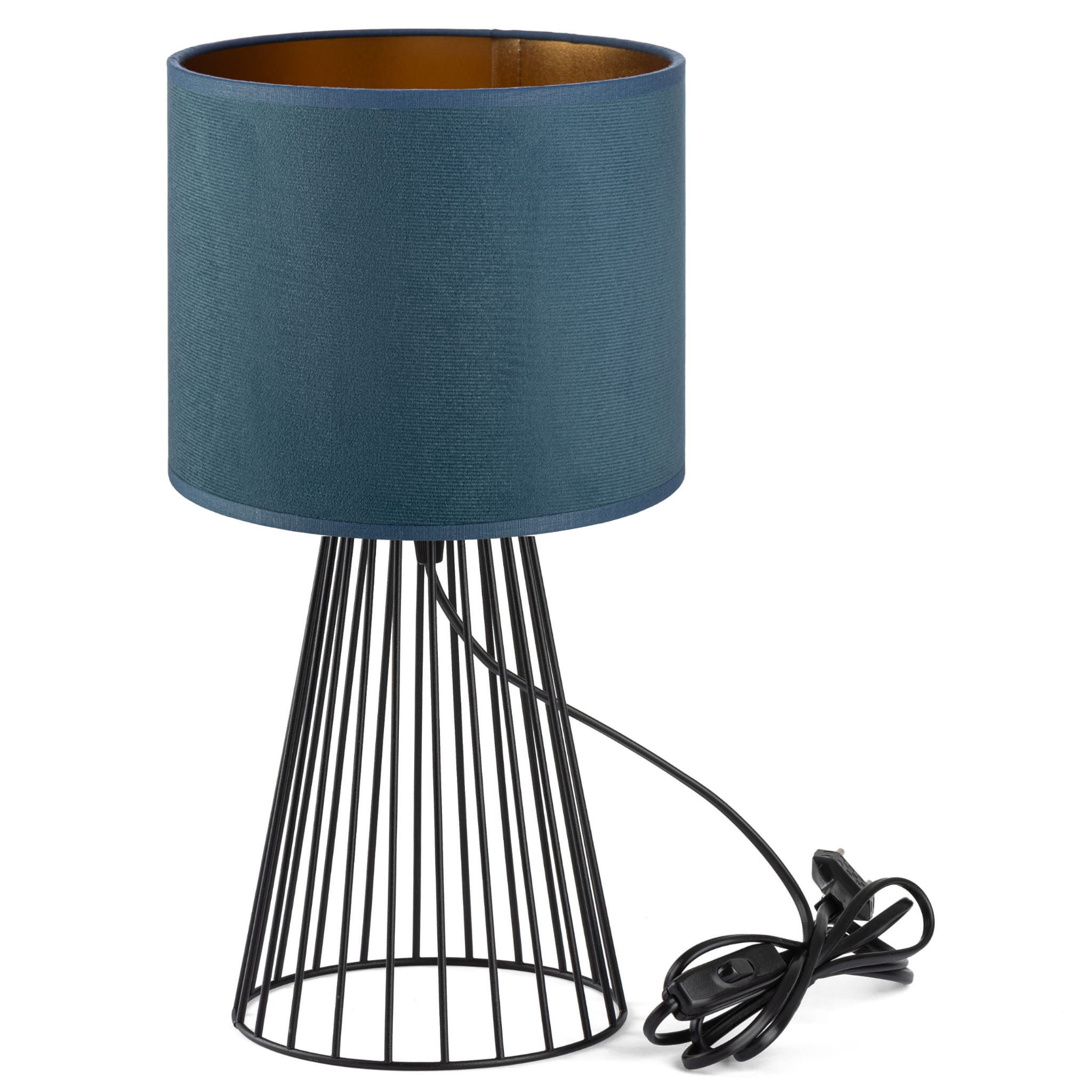 Tornado Lampe Asbg Samt Jeans-gold