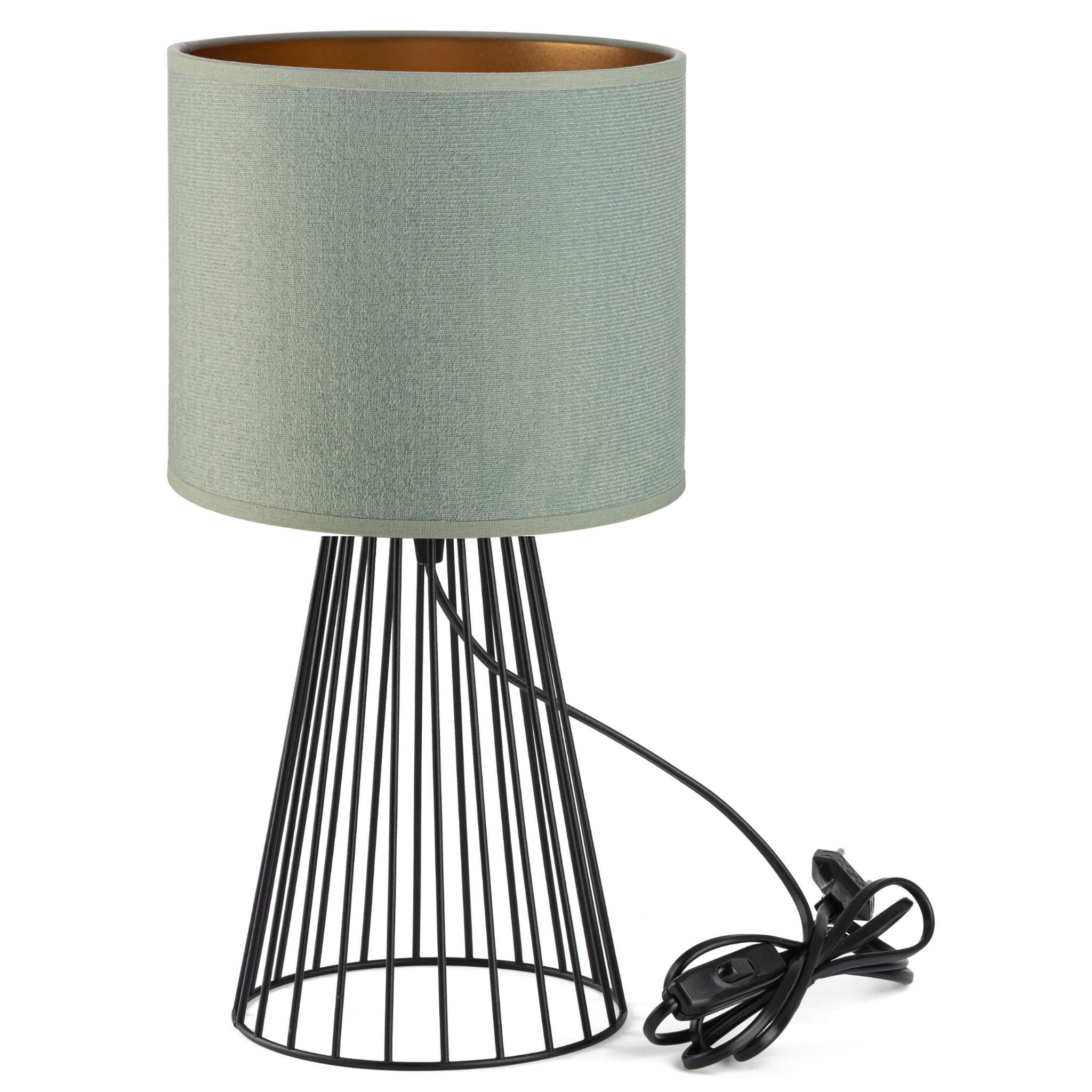 Tornado-lampe Asbg Samt Salbeigold
