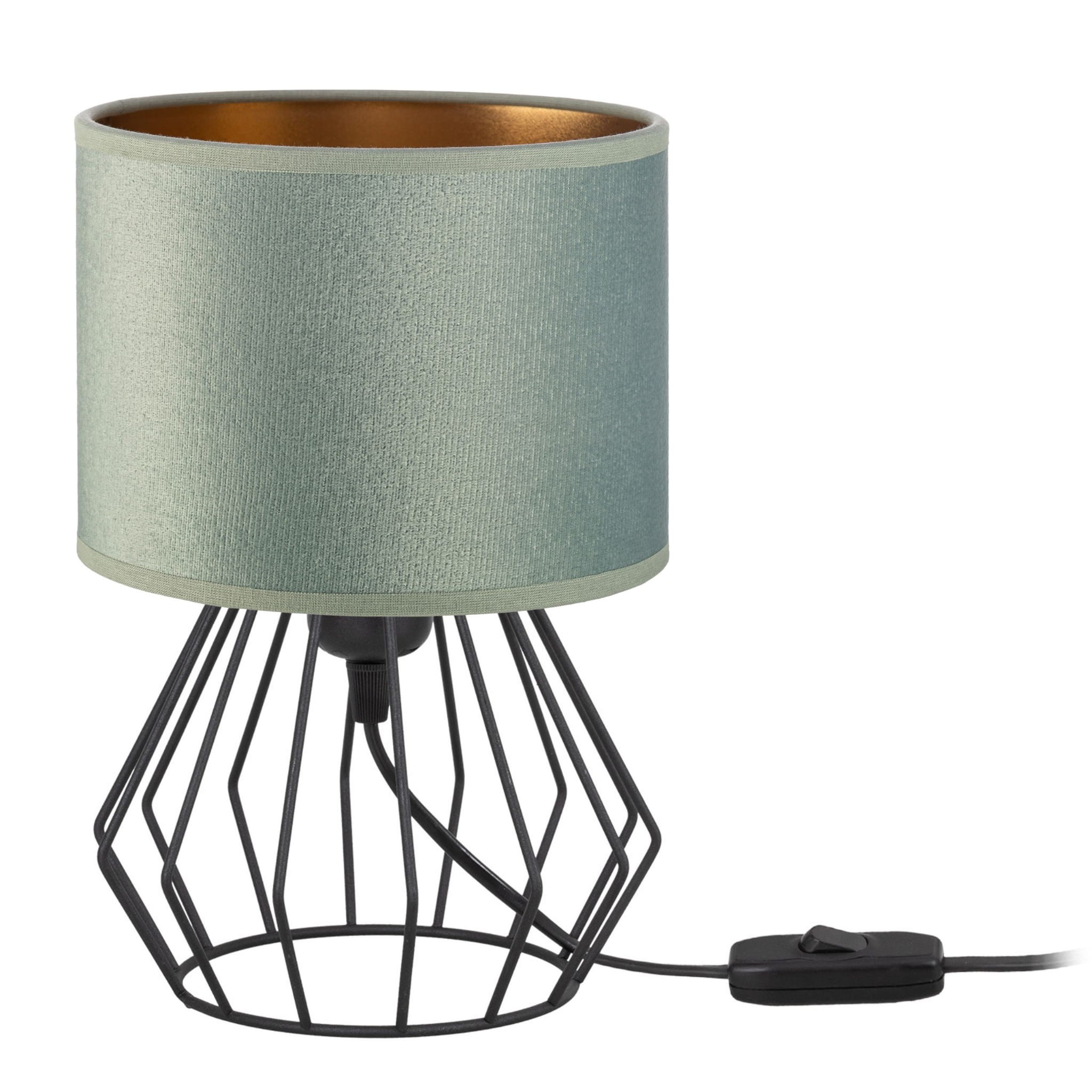 Tornado Amb-lampe, Salbeigoldener Samt