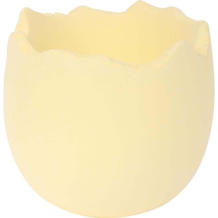 Keramikschale Für Kresse, Gelb, 8 Cm