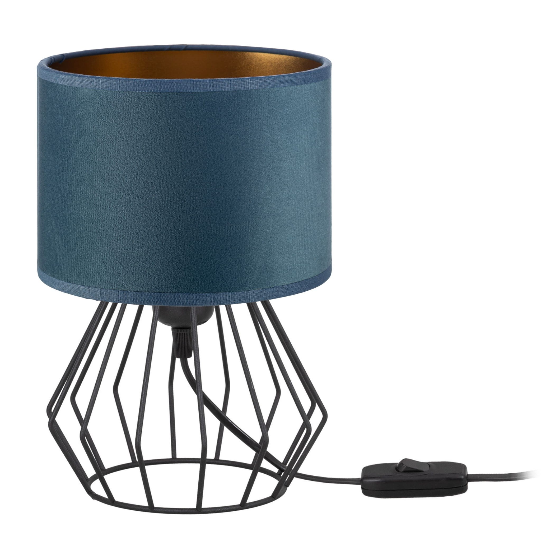 Tornado Amb Lampe, Jeans Samt-gold