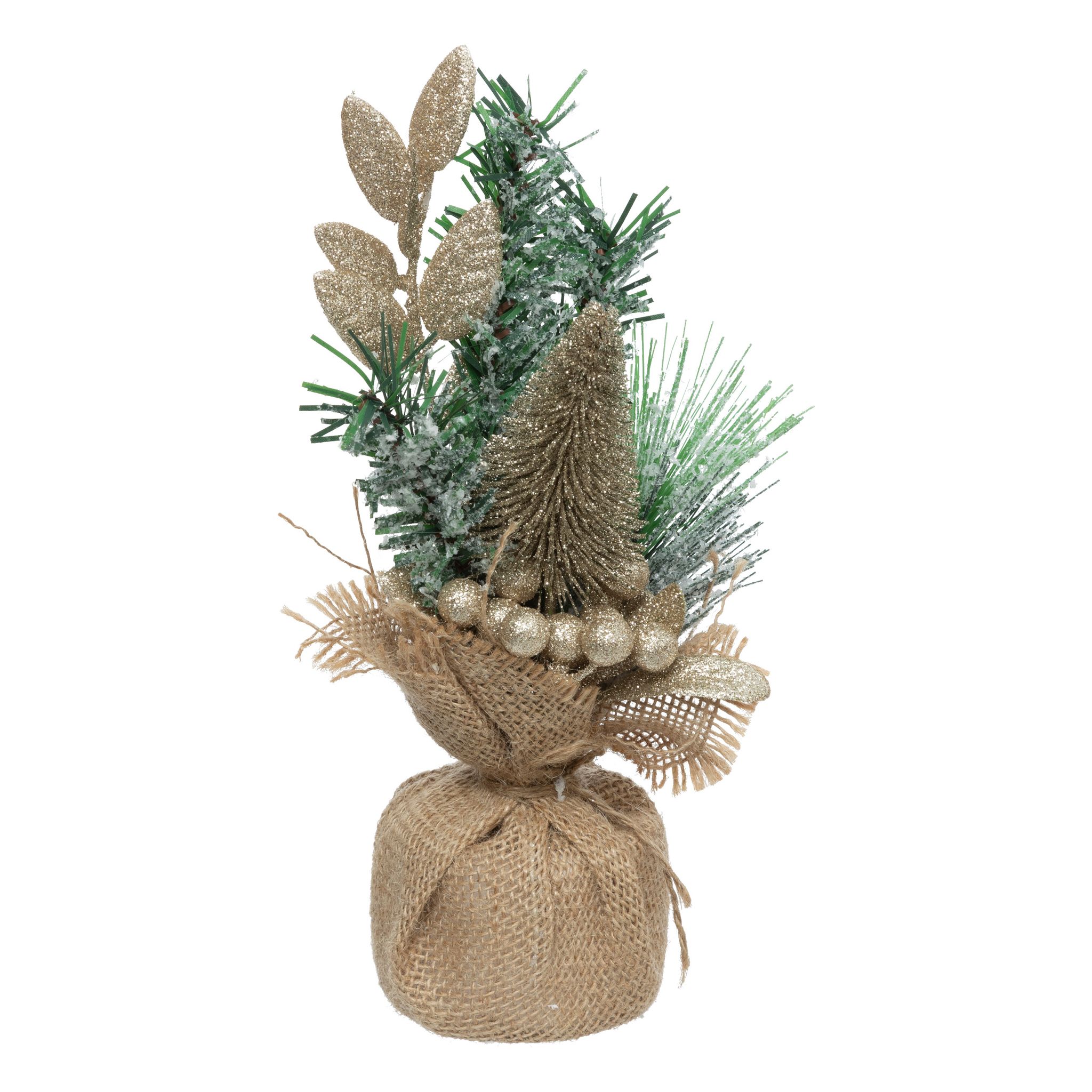 Weihnachtsbaum, 24 Cm, Gold