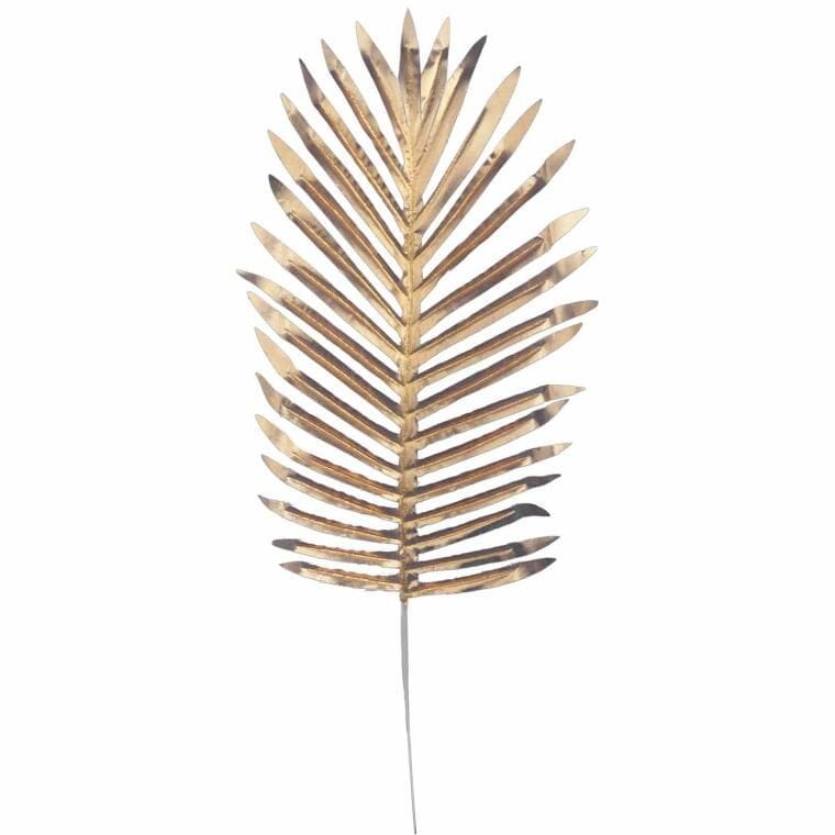 Goldenes Cycas-blatt Für Blumenarrangements, 35 X 20 Cm