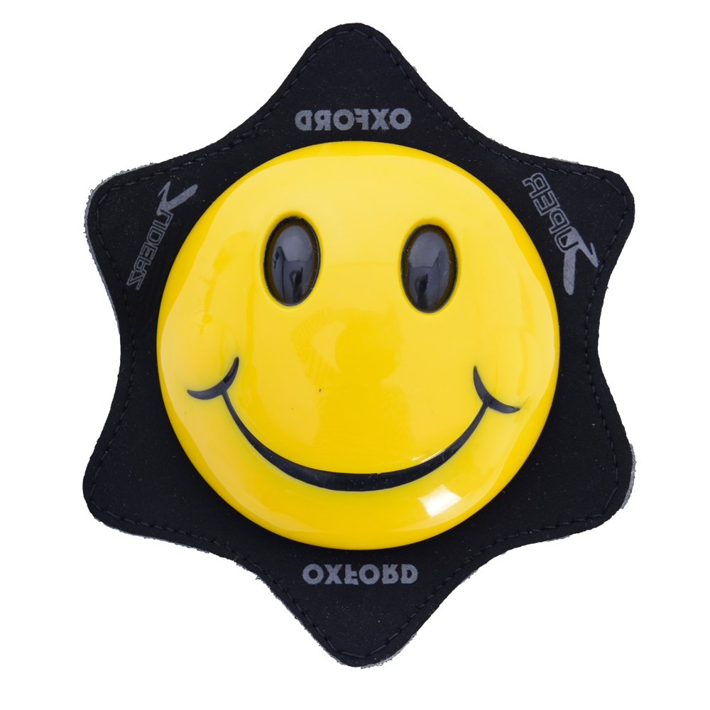 Leder-sandalen Für Oxford-anzug, Gelbes Motorrad-set „smiler