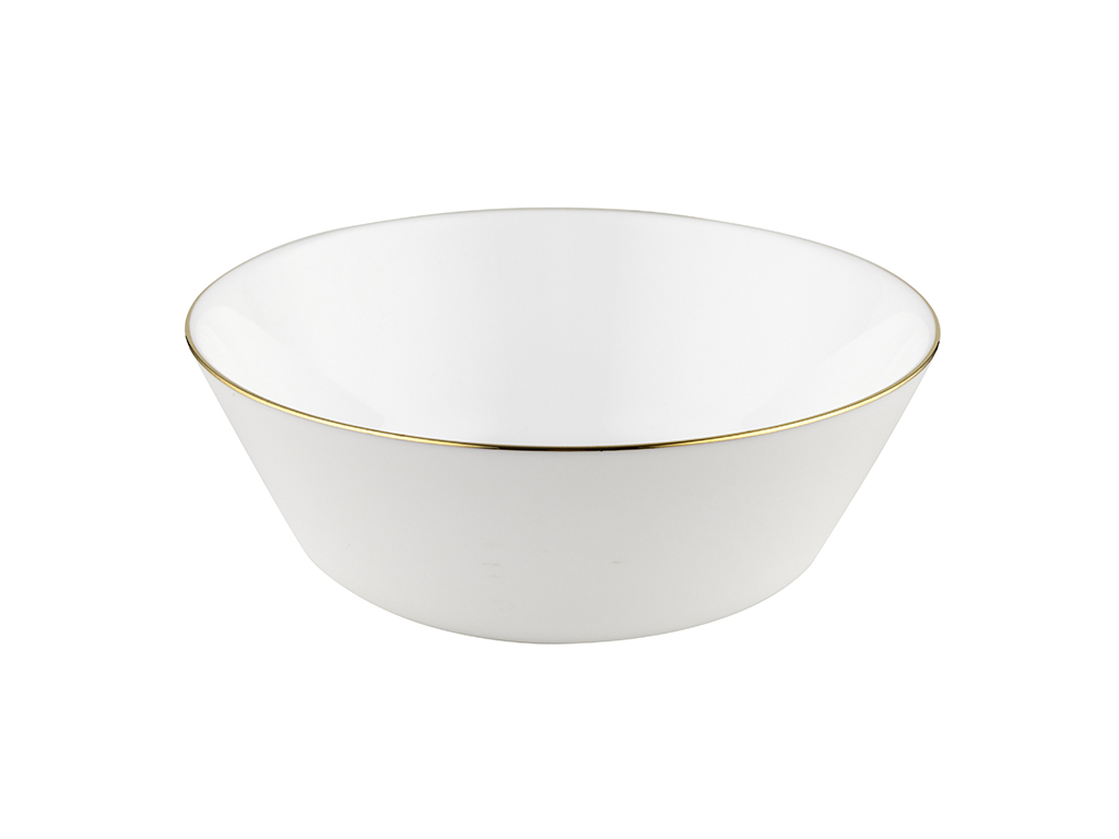 Anelli Salatschüssel Mit Goldrand, 15 Cm