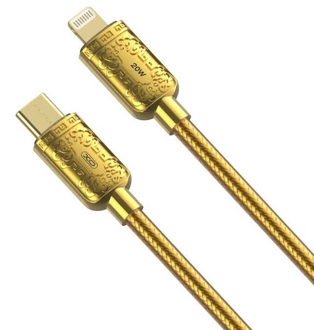 Xo-kabel Nb-q217a Pd Usb-c - Lightning 1,0 M 20 W Gold