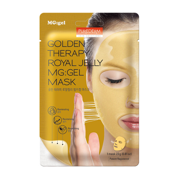 Purederm Gel-gesichtsmaske In Tuchform Mit Gelée Royale 23 G