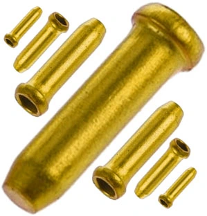 Prox Aluminium-kabelendkappe Gold