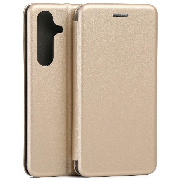 Samsung Galaxy S25 Beline Gold Flip Case