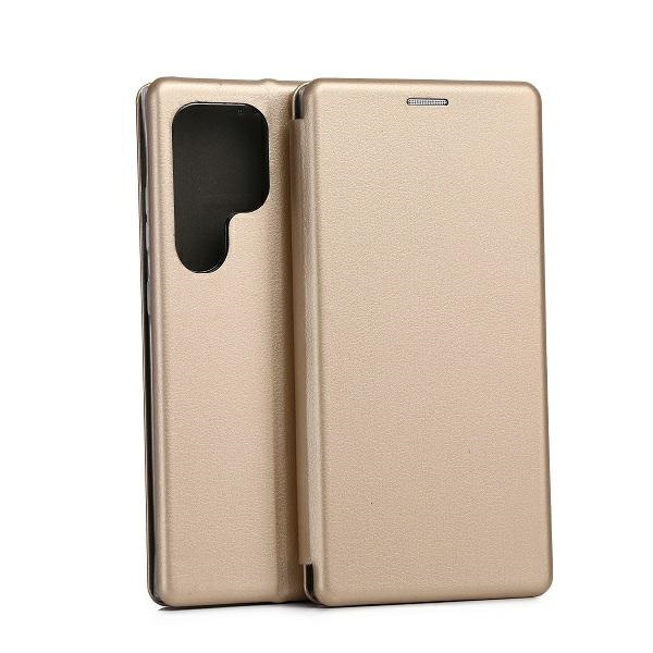Samsung Galaxy S24 Ultra Beline Gold Flip Case