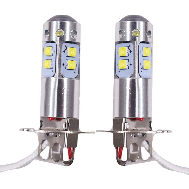 Led-nebelscheinwerfer Für Autos, 50 W, H3-sockel, 3000 K Goldlicht, Cree, Individuelles Zubehör, Hochleistungs-led-nebelscheinwerfer