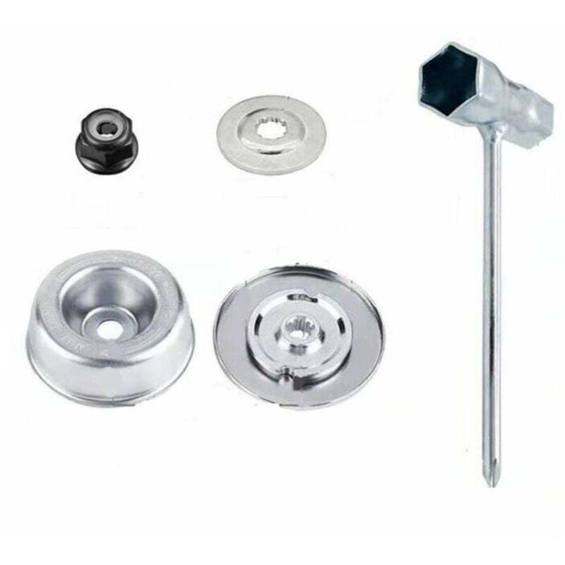 4-teiliges Ersatzteil- Und Zubehörset Für Stihl Freischneider Fs55, Fs56, Fs120, Fs130, Fs130r, Fs200, Fs200r Und Fs250: Hochwertige Metallklinge.