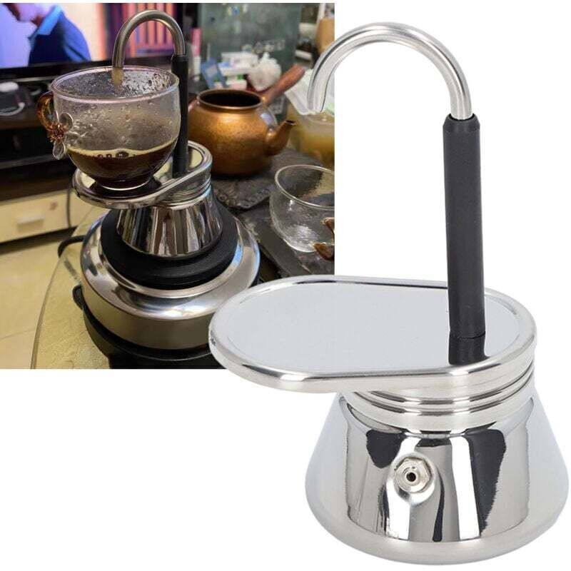 Italienische Kaffeemaschine, Espressokanne Mit Einem Ausguss, Campingkaffeemaschine, Mini-induktions-espressomaschine, Espressofilter Zum Kochen, Für Gartenpartys Und Reisen