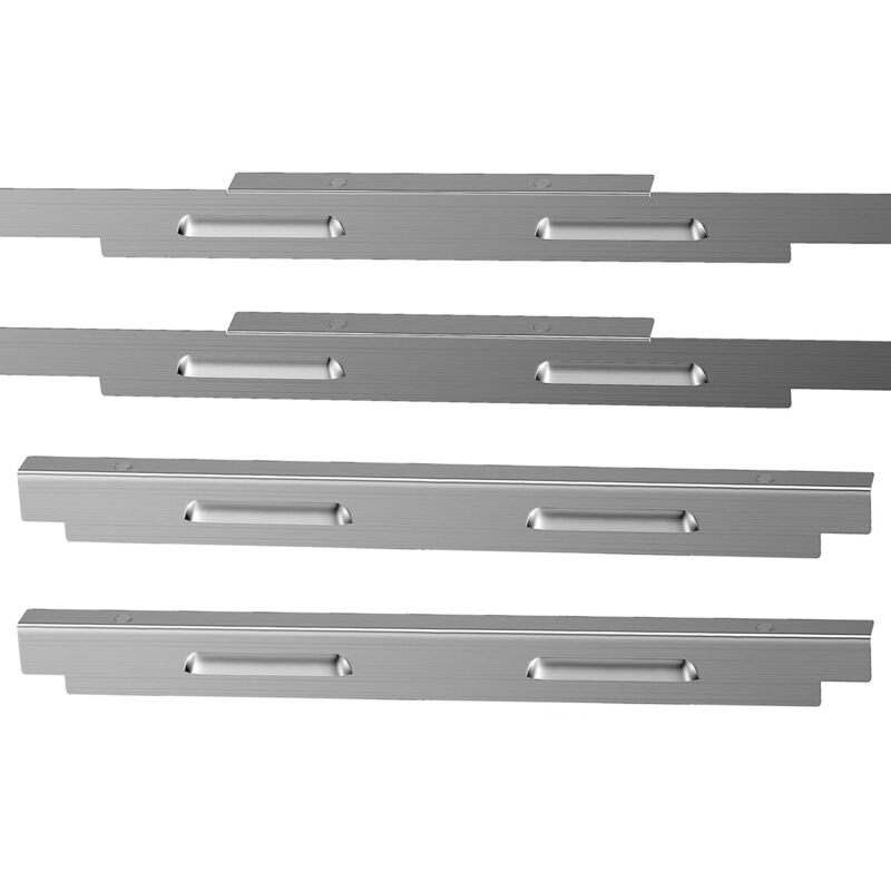 Windschutz Für Bbq-seitenbrenner, Edelstahl, Silber