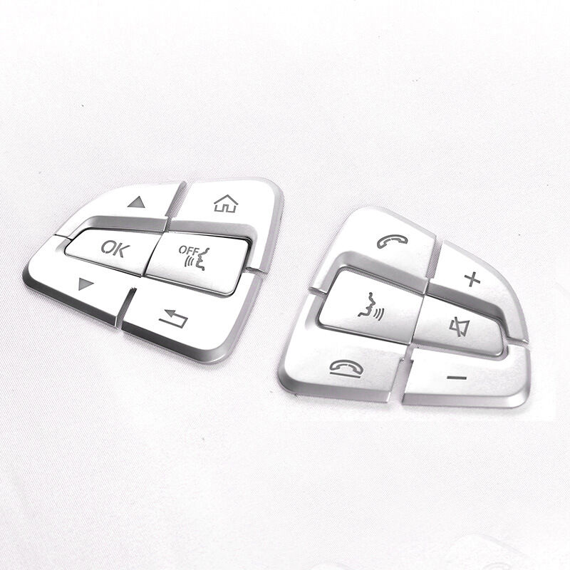 12-teiliges Set, Kompatibel Mit Mercedes-benz-lenkradknöpfen Der C-klasse 2014–2018/v-klasse 2015–2020/glc-klasse 2015–2019, Aufkleber Für Lenkradknöpfe, Dekorative Schalter Für Lenkradknöpfe – C