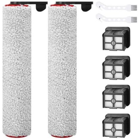 Filterset Für Staubsauger, Zubehör Für Den Kabellosen Nass- Und Trockensauger Dreame H12 Pro, 2-teilige Walzenbürste + 4 Filter + 2 Reinigungsbürsten Für Den Dreame H12 Pro Staubsauger