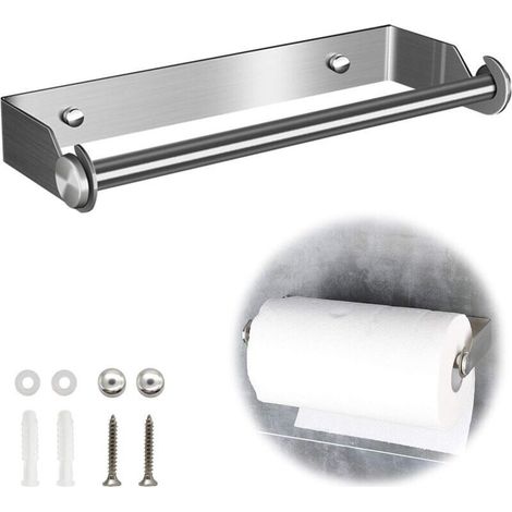 Papierhandtuchhalter Aus Edelstahl, Sopalin Wand-papierhandtuchspender, Papierhandtuchhalter Für Badezimmer- Und Wc-möbel