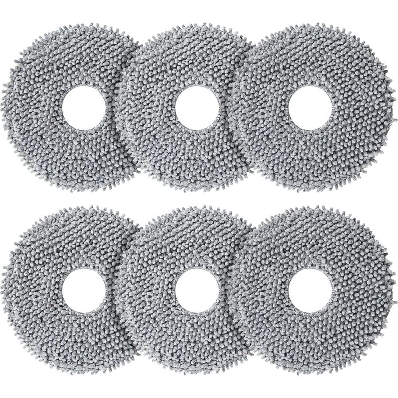 6er-pack Ersatzbürsten Für Roborock Saros 10r / Q Revo / Qrevo Maxv / Qrevo Master / Qrevo Slim / Qrevo Pro / Qrevo S / Qrevo Curve Saugroboter