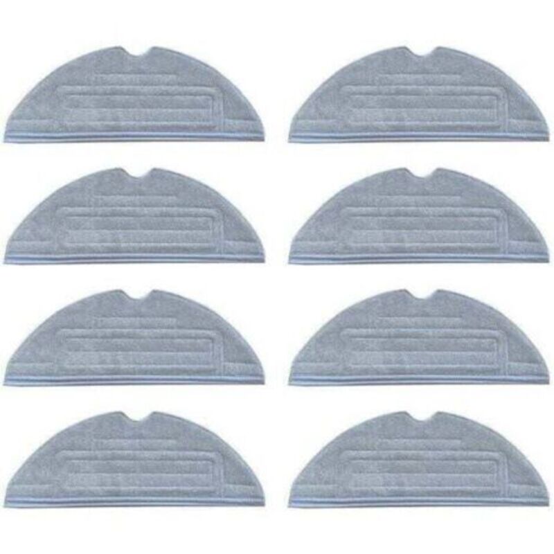 Outad® Wischmopp-pads Für Roborock S8/s7 S7 + T7 T7 Plus (8 Stück), Xu, Reinigungstücher Für Roborock S8, 8 Waschbare Reinigungstücher -