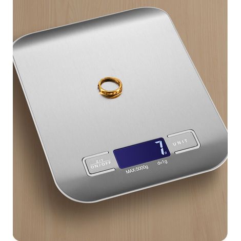 Digitale Elektronische Waage Für Kaffee, Ideal Zum Kochen Und Backen.