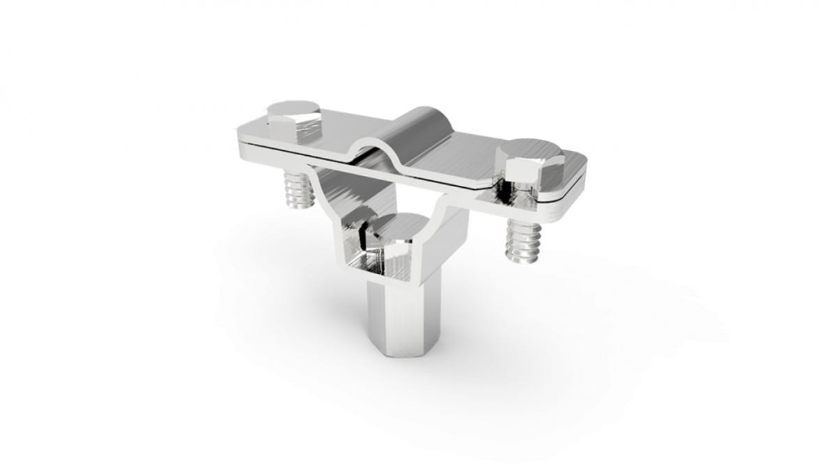 Halterung Für Blitzschutzdraht Max. 10 Mit Stecker 12501105