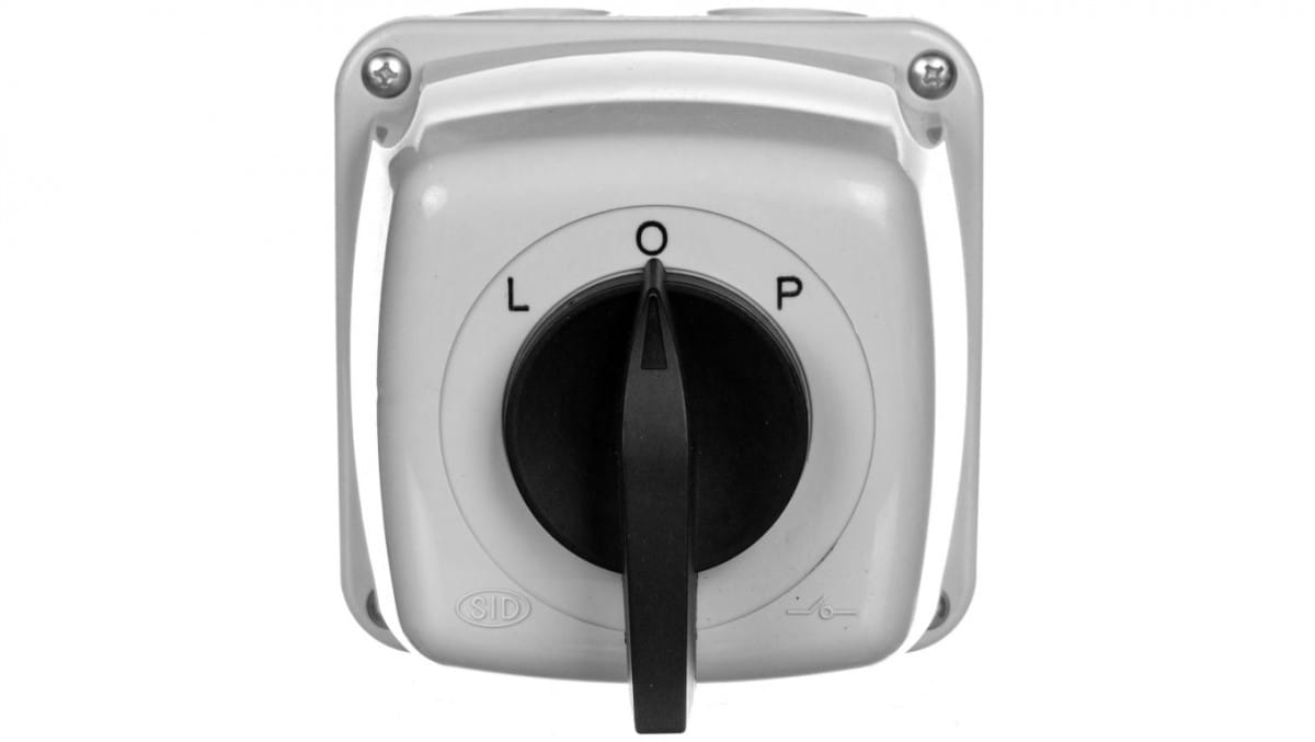 Nockenschalter L-0-p 3p 63a Im Ip65-gehäuse Łuk 63-43 916330