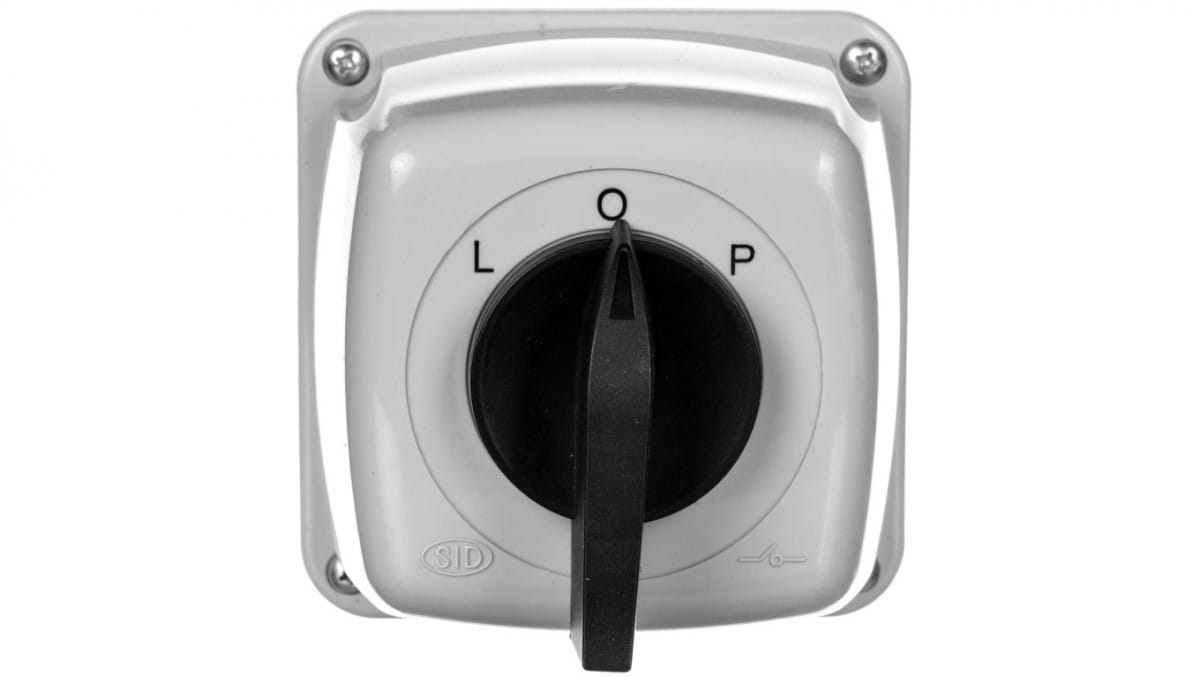Łuk 40-43 Nockenschalter Im Gehäuse 40a 3p L-o-p Schalter Ip65 924030