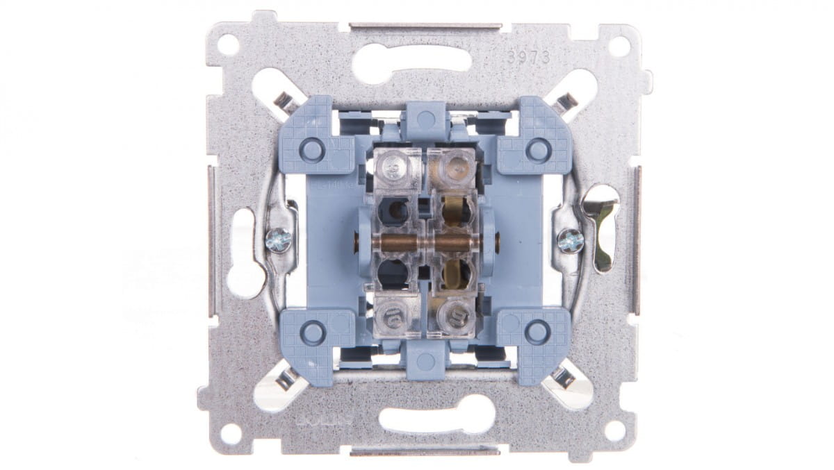 Simon 54 Einpoliger Schalter, 10ax 250v Mechanismus, Schnellanschlüsse, Sw1m