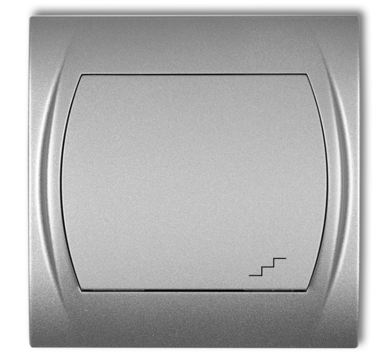 Logo Treppenschalter Silbermetallic 7lwp-3