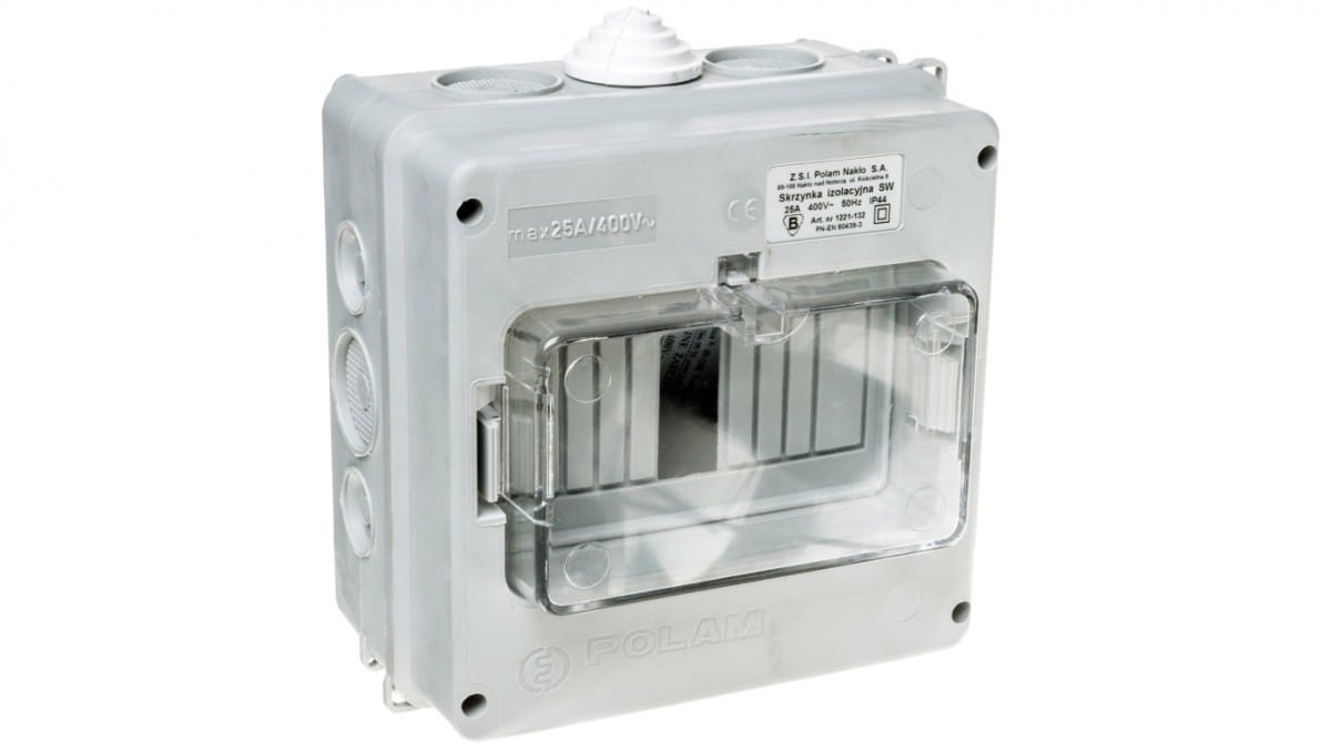 Sw 6 Modularer Schutzkasten Mit Th35 1221-132